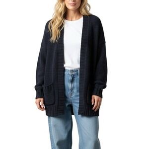 Vintage American Eagle Women's Medium Cardigan Open Knit Soft Cozy Cabincore